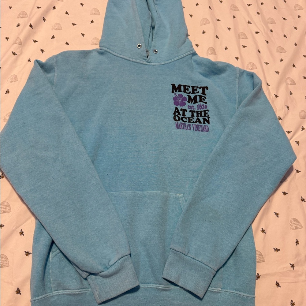 Blue Martha’s Vinyard Hoodie - Meet Me at the Ocean